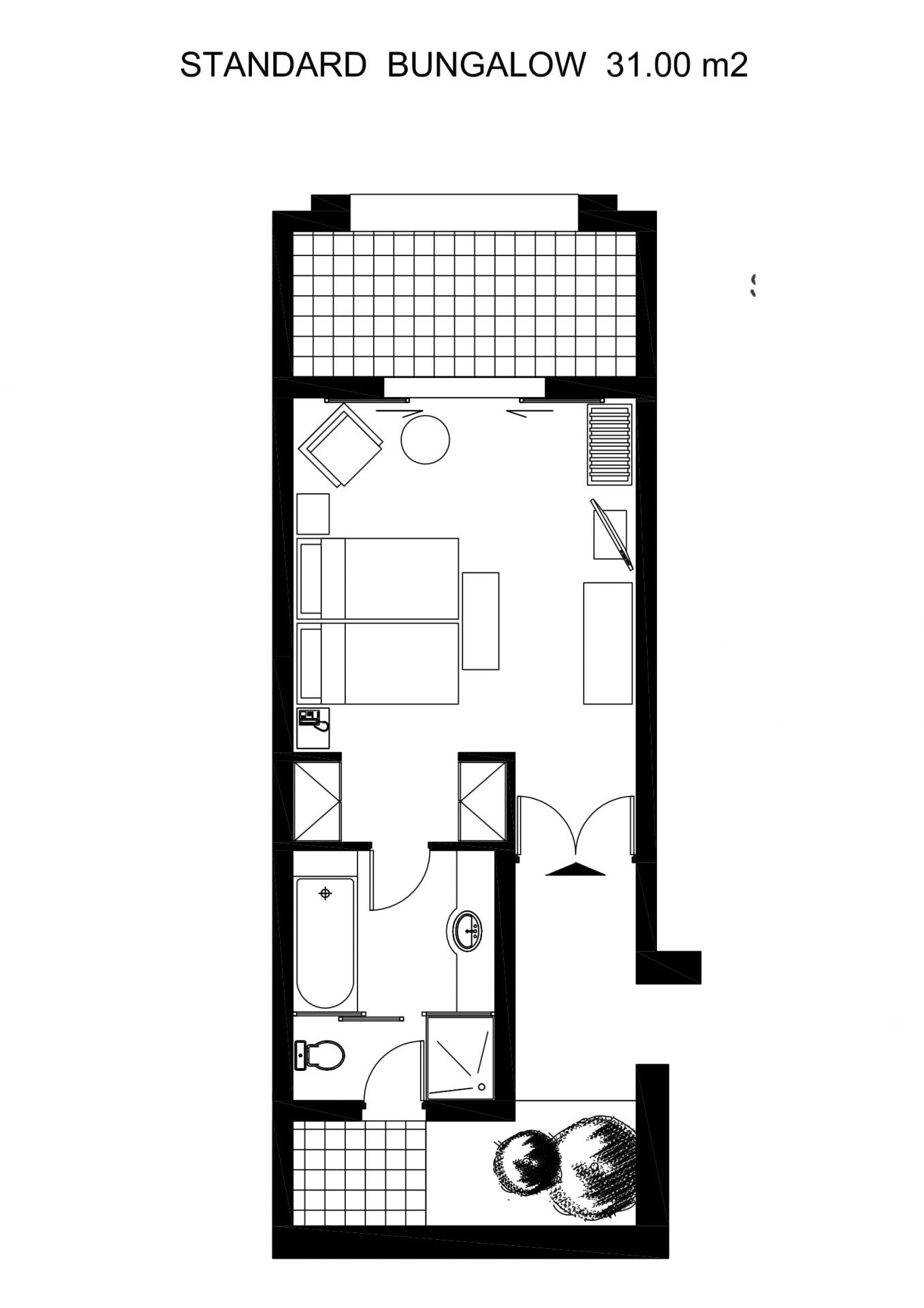 standard bungalow floorplan 1